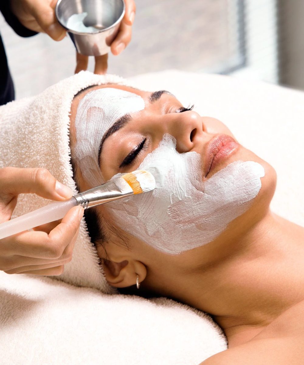 A facial treatment at Squishy Skin Etc.