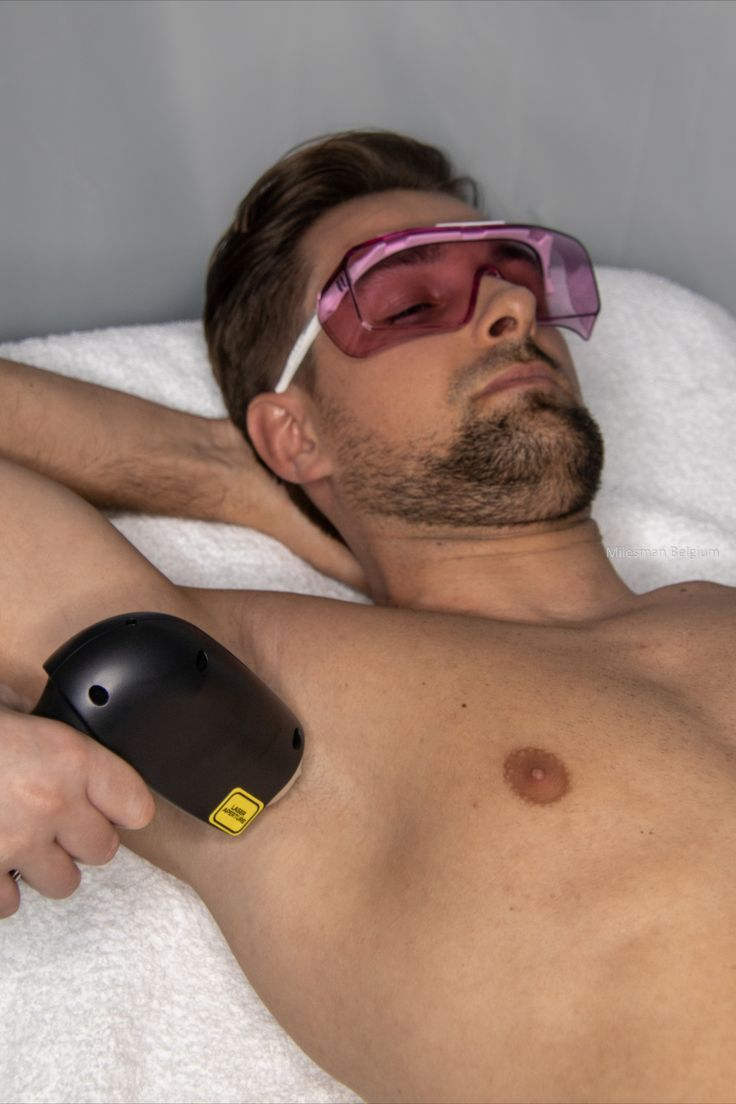 Men's laser treatment